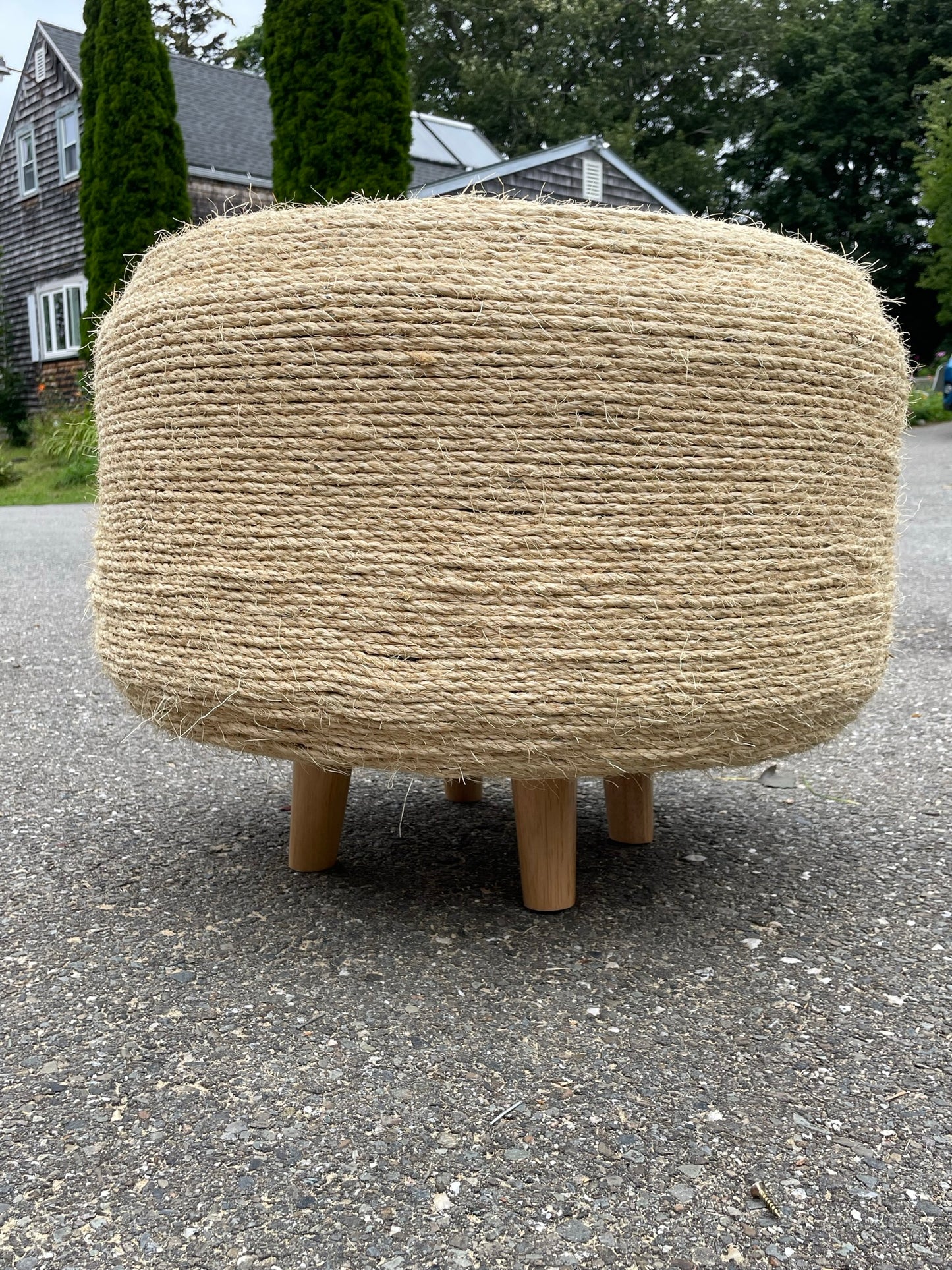 The Naturalist: Wiscasset Speedway Racecar Tire in Sisal