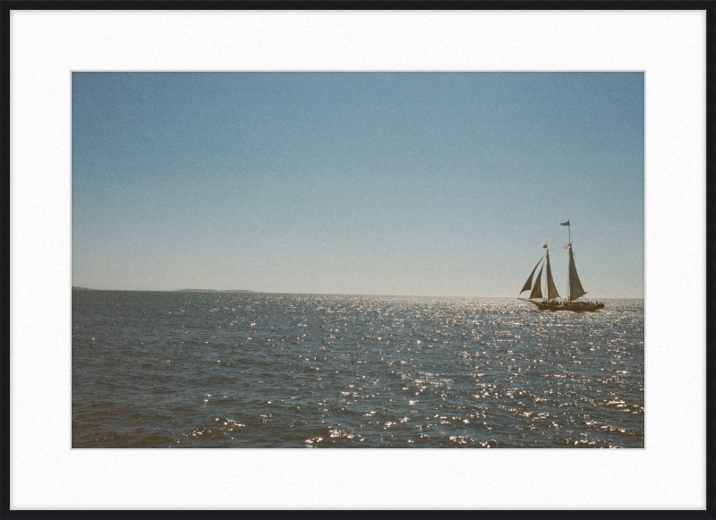 Schooner Stephen Taber Underway