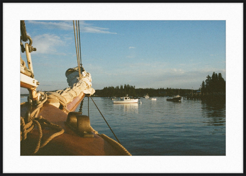 A morning in Burnt Coat Harbor