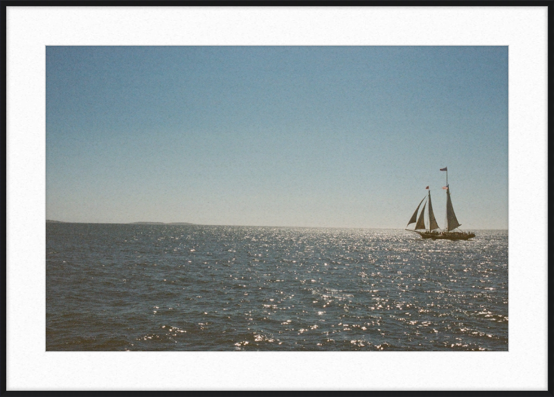 Schooner Stephen Taber Underway