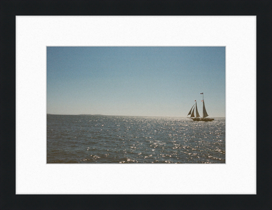 Schooner Stephen Taber Underway