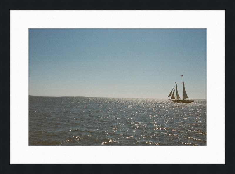 Schooner Stephen Taber Underway