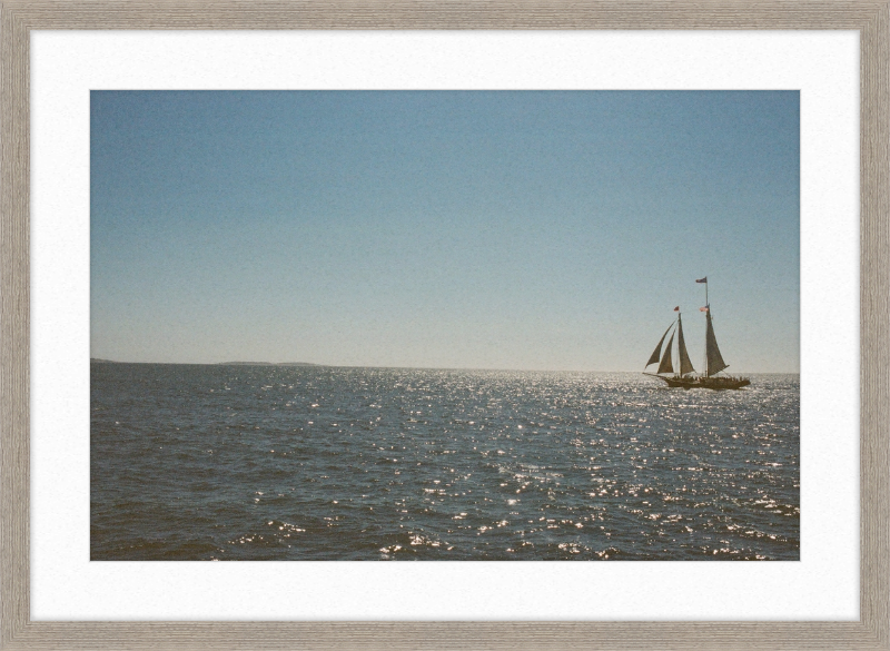 Schooner Stephen Taber Underway