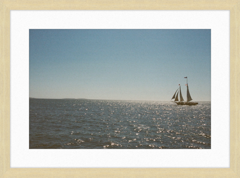 Schooner Stephen Taber Underway