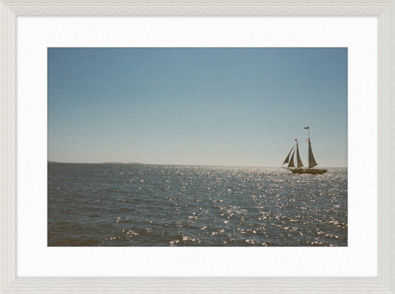 Schooner Stephen Taber Underway