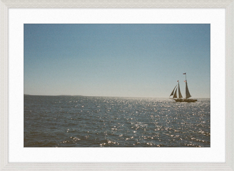 Schooner Stephen Taber Underway